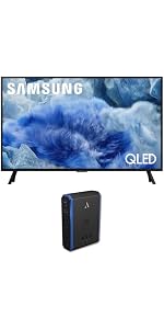 Samsung QN32Q8FAAFXZA 32 Inch Class QLED Q8F 4K Vision AI Smart TV with an Austere 5S-PS4-US1 4-Outl...
