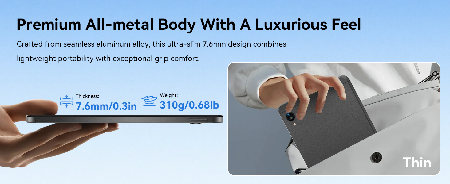 Lightweight and Portable