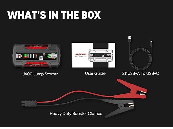 J400 JUMP STARTER