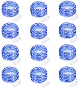 12 Pack Fairy Lights Battery Operated String Lights 7 Feet 20 Led Waterproof Christmas Lights Sil...