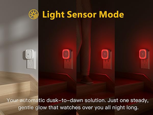 light sensor night light