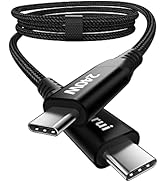 10ft USB C to USB-C Cable, 240W USBC to USBC Charger Cable, PD Type C Fast Charging Cord for iPho...