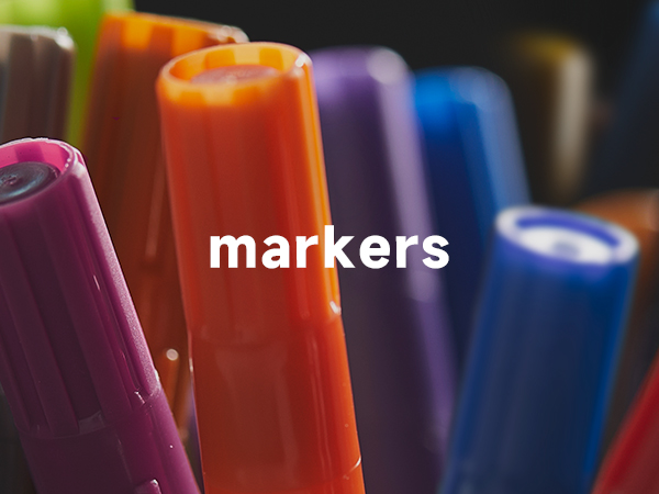markers