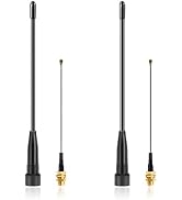 Meshtastic 915MHz LoRa Whip Antenna 10dBi Gain, 17cm Long Range SMA Male Omni Antenna (2 Sets), S...