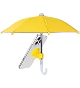 HZZADZXW Cell Phone Umbrella for Sun Shade, Universal Adjustable Stand with Cute Piggy Suction Cu...