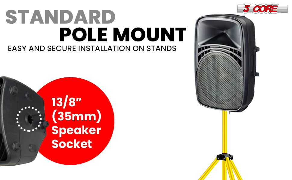 Speaker stand, Tripod stand