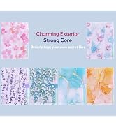 Cute Expanding File Folder Set of 4, Document Organizer with 5 Pockets Accordion File Organizer f...