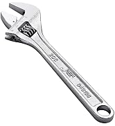 Jetech 8-Inch Adjustable Wrench - Professional Spanner Cr-V Steel Shifter Spanner with Metric Sca...