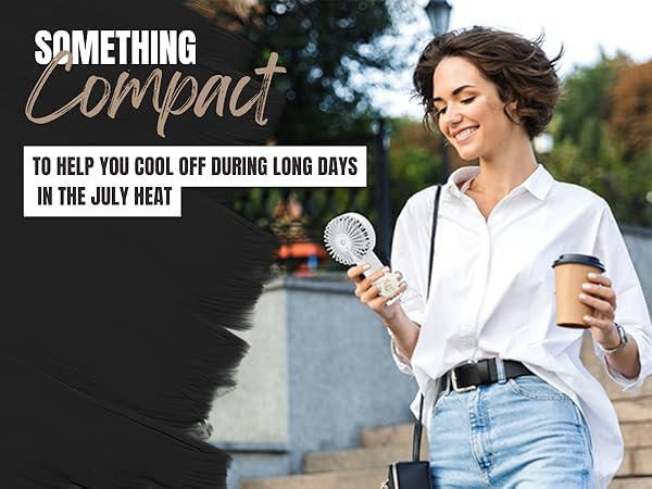 misting fan mini handheld fan portable misting fan rechargeable