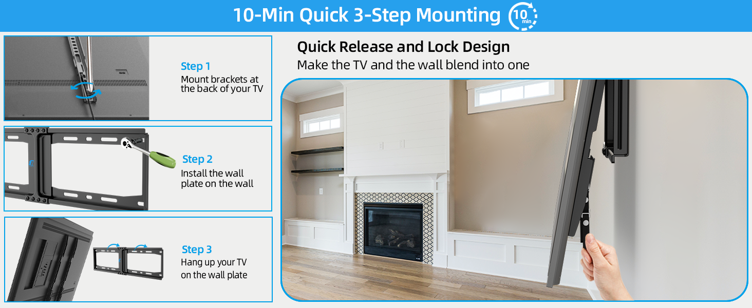 tv mount 50+ in