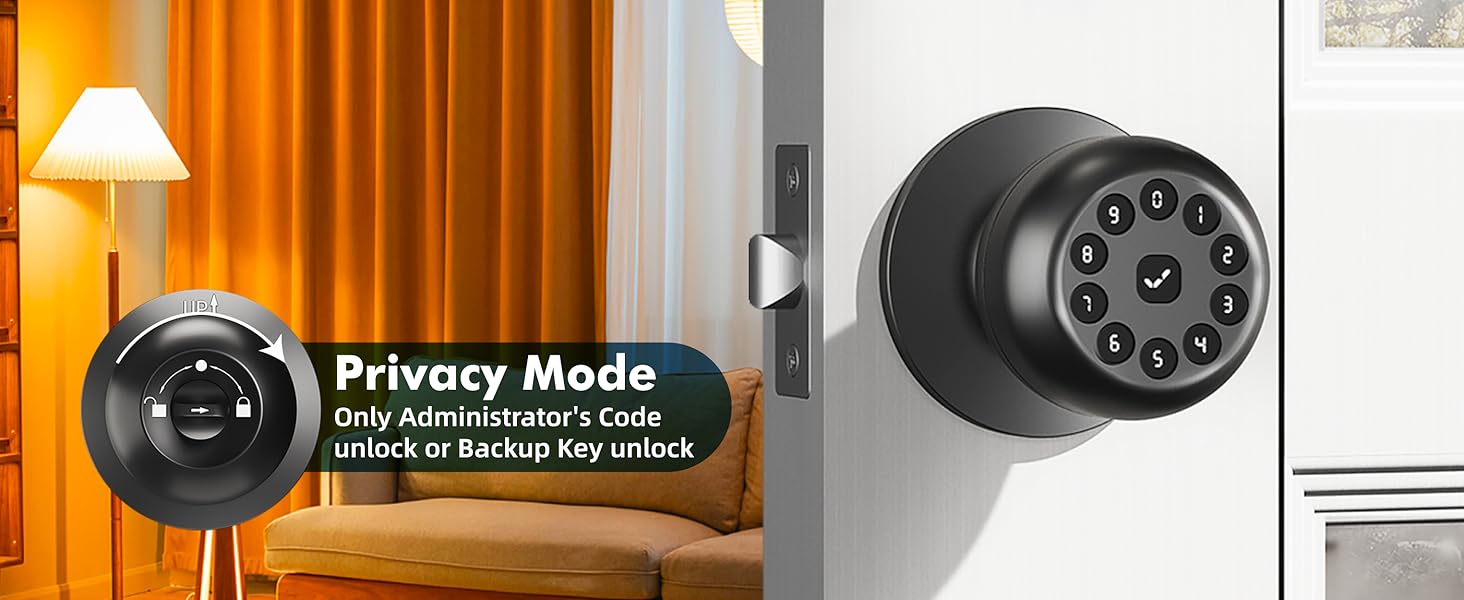 Privacy Mode Smart Lock