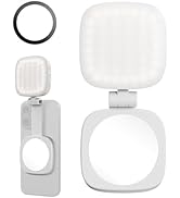 SmallRig Magnetic Selfie Light for iPhone, Phone Light with a Mirror, Instant Attachment for MagS...