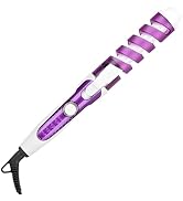 Tarjenle Electric Hair Curling Wand, Spiral Hair Curler with Rapid Heat-up, Negative Ion Technolo...