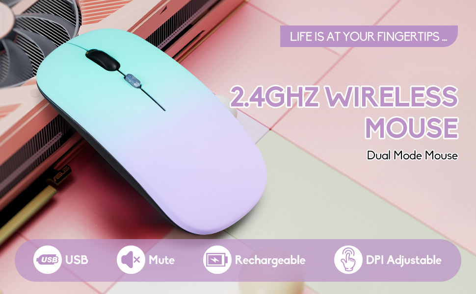 Wireless Bluetooth Mouse,