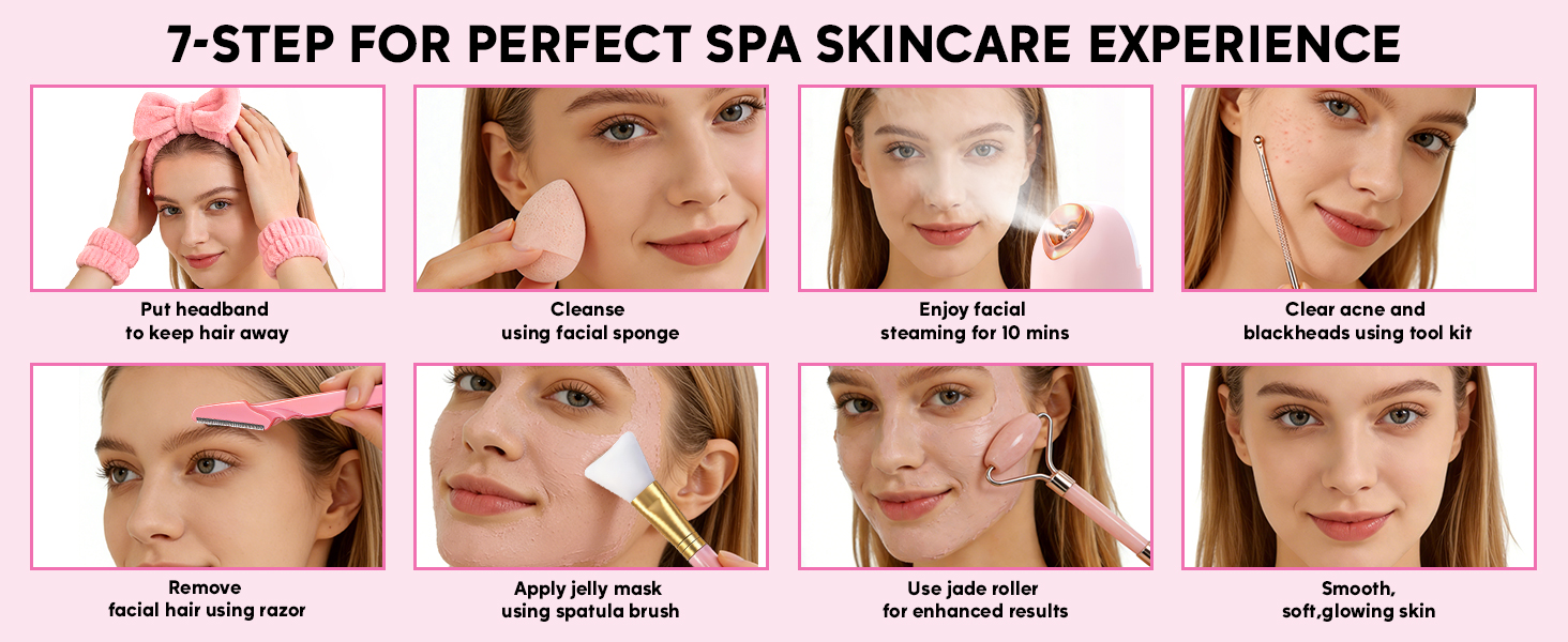7 step for skincare experience
