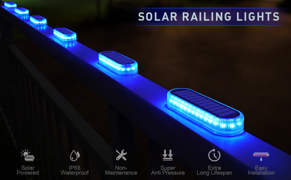 solar outdoor deck lights