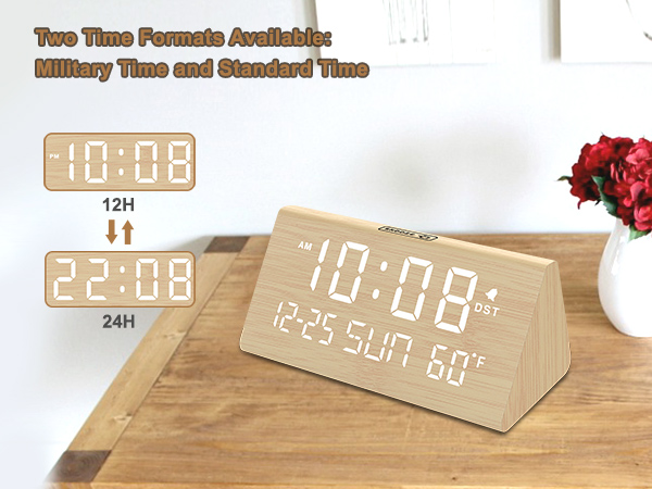 digital alarm clocks for bedrooms