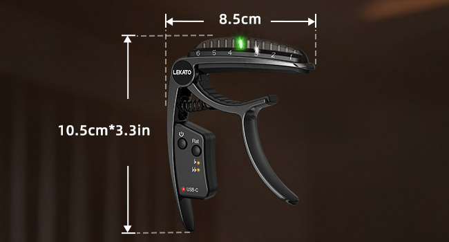 2 in 1 guitar capo tuner