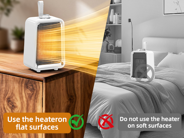 use on flat surfaces