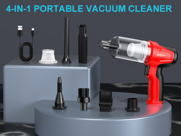 4-IN-1 PORTABLE VACUUM CLEANER