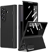 Ruky for Z Fold 7 Case with Privacy Screen Protector, [Anti Spy&amp;Support Wireless Charging] with H...