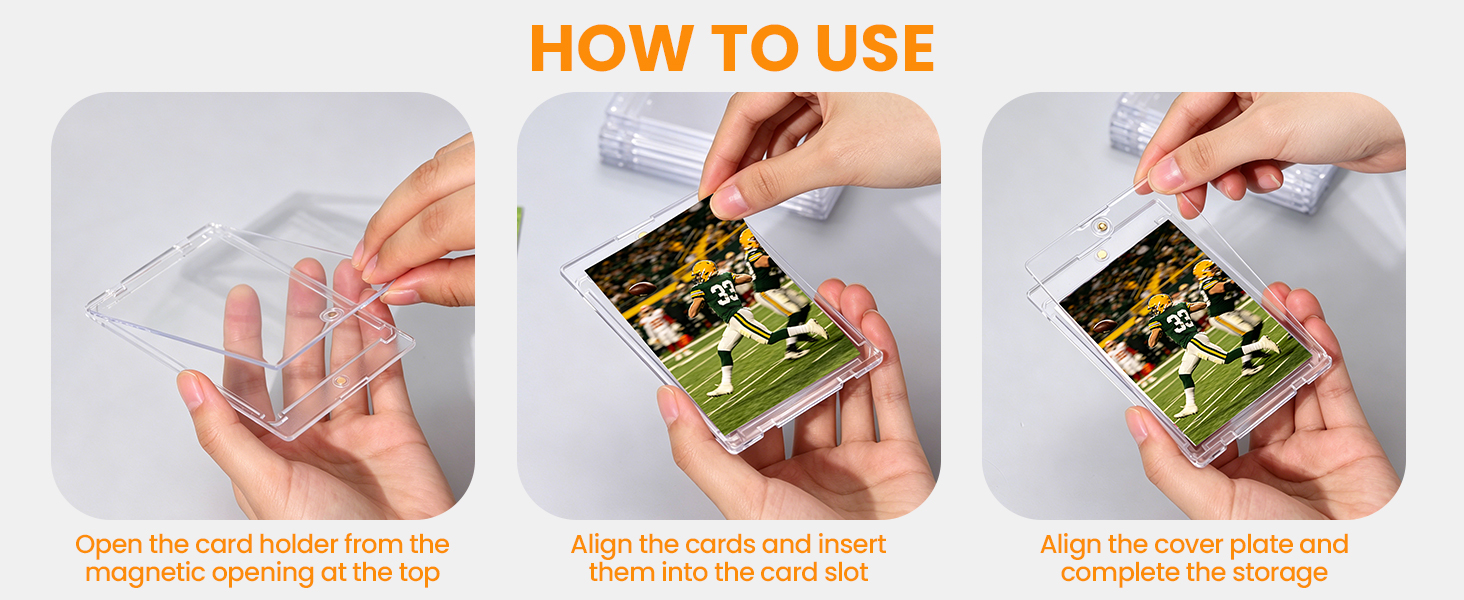Magnetic Card Holders