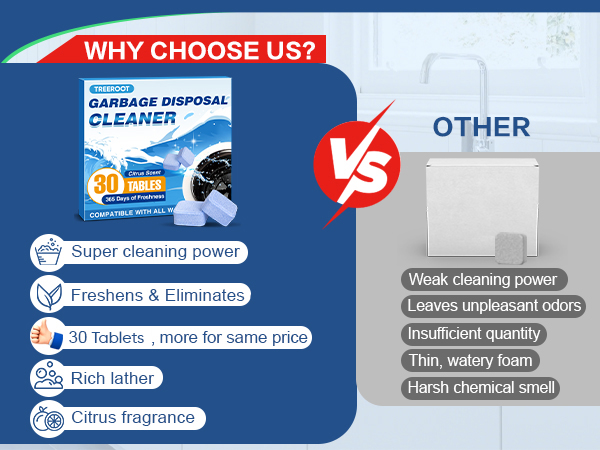 Garbage Disposal Cleaner;Garbage Disposal Cleaner Tablets,Disposal Cleaner,Disposal Deodorizer