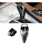 Jaronx Compatible with BMW Gear Shift Knob Cover Trim Replacement for 1'F20 F21/2'F22/3'F30 F31 F...