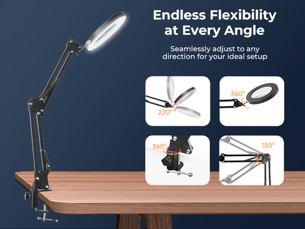 desk lamp with clamp