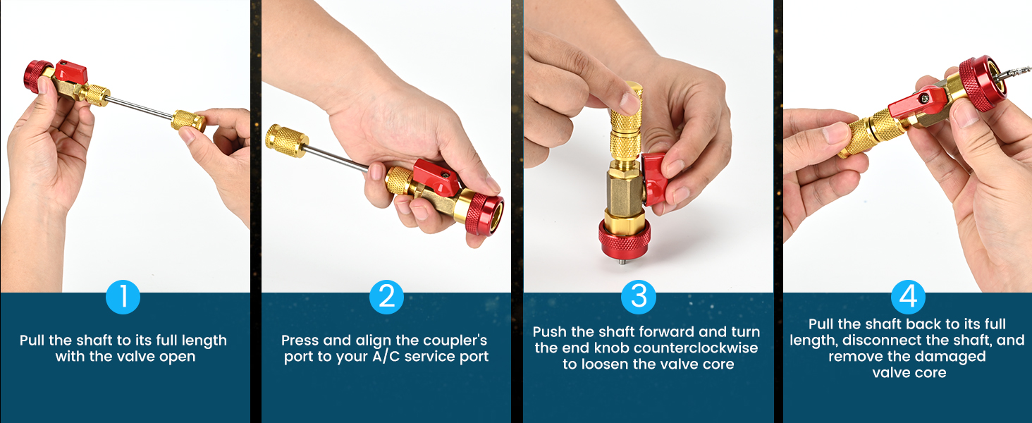 AC Valve Core Removal Tool;core removal tool;hvac valve core removal tool;schrader core removal tool
