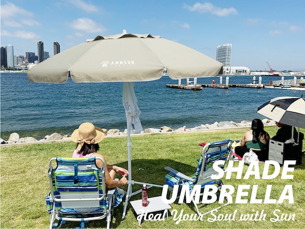 portable umbrella with stand