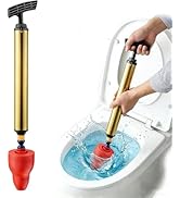 PUNHAIL High Pressure Toilet Plunger, 2026 New Powerful Air Drain Unclogger, Toilet Auger Clog Re...