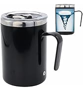 daasigwaa Rechargeable Self Stirring Mug - Magnetic Adsorption Charging | IPX7 | Electric Auto Mi...