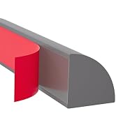 Flexible Quarter Round Molding, Peel and Stick Rubber Trim Molding