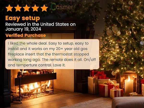 everwarm fireplace remote receiver