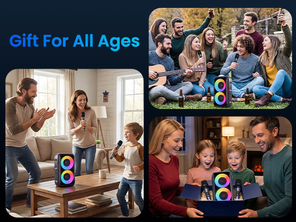 gifts for adults bluetooth speaker kids music machine for kids singing microphone for kids gifts