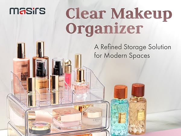 Clear Makeup Organizer