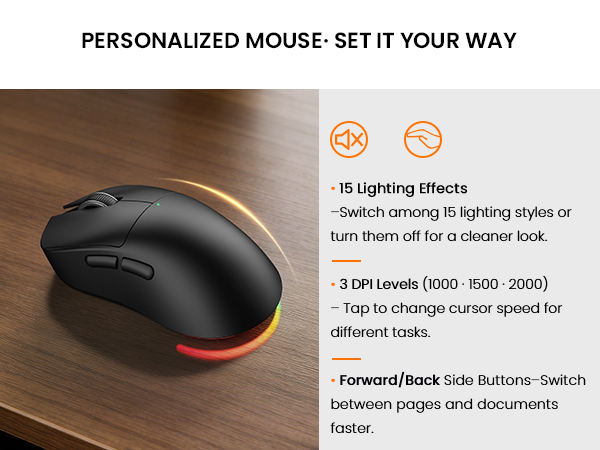 lighting mouse