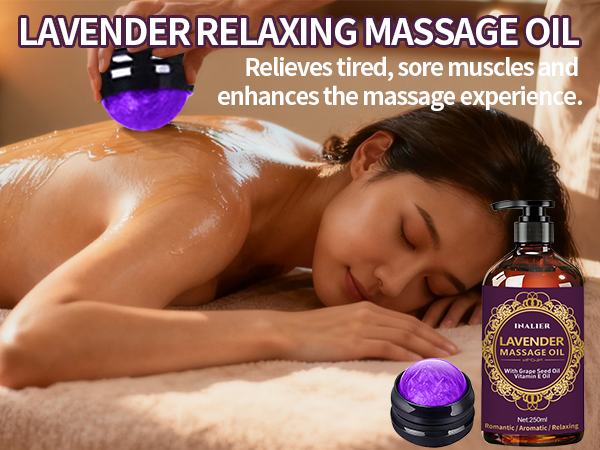 Lavender Massage Body Oil