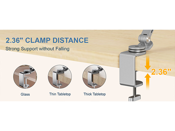 clamp distance silver
