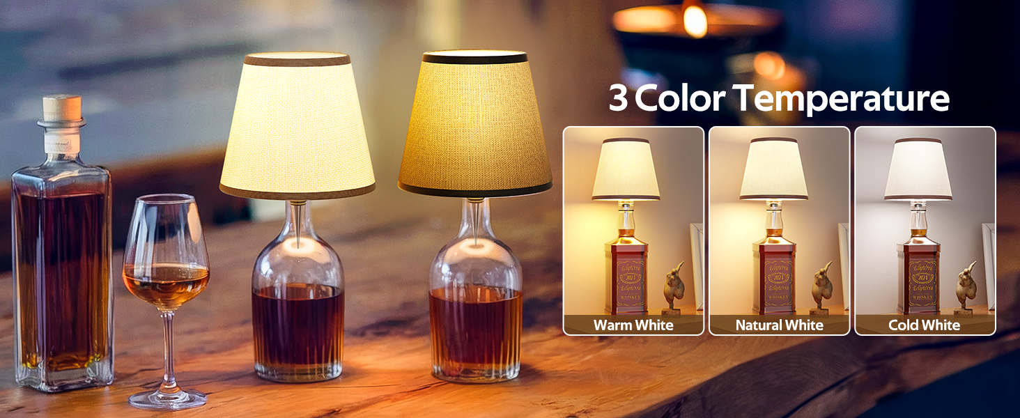 wine bottle lamp