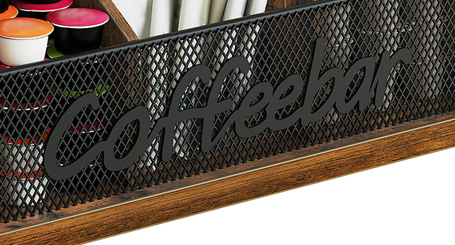 Coffee Station Organizer