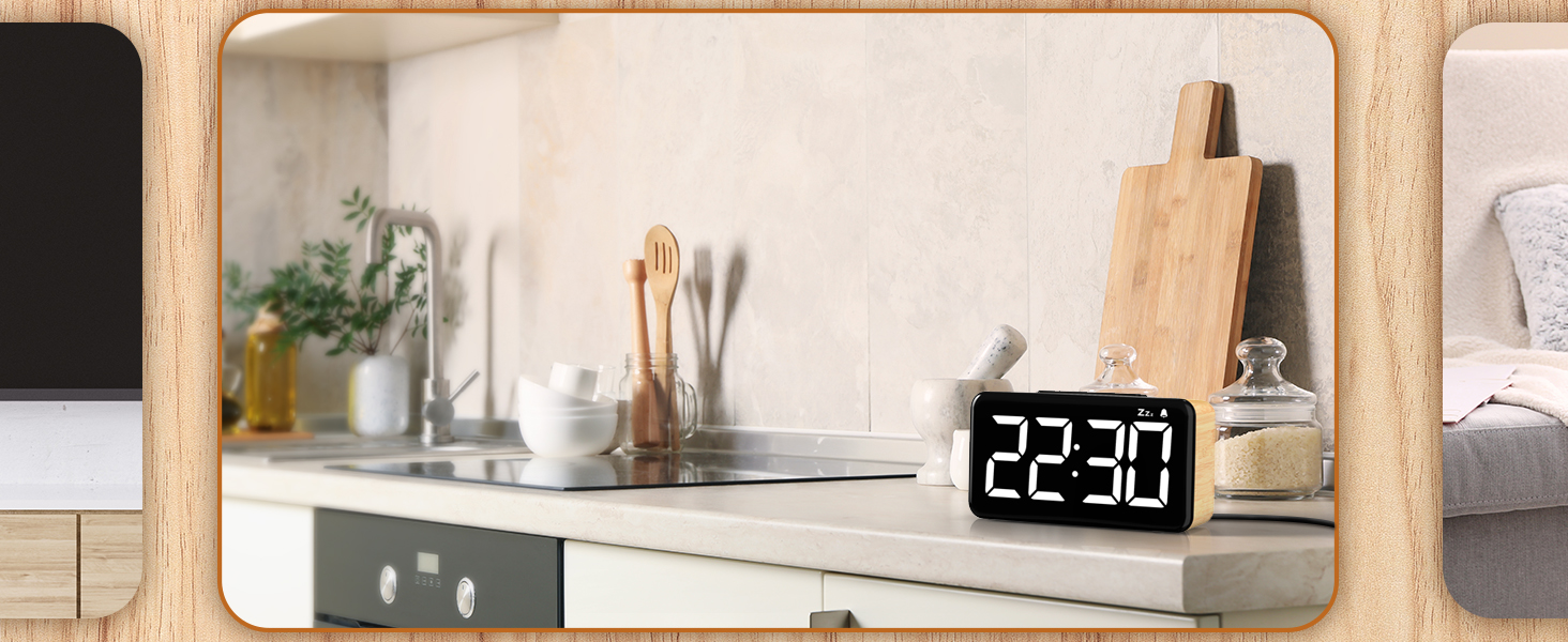 simple modern alarm clock