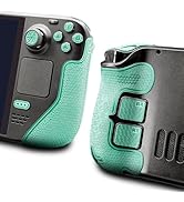 Luck&amp;Link Controller Grip for Steam Deck OLED&amp;LCD,Textured Skin kit,Anti-Skid Sweat-Absorbent Con...
