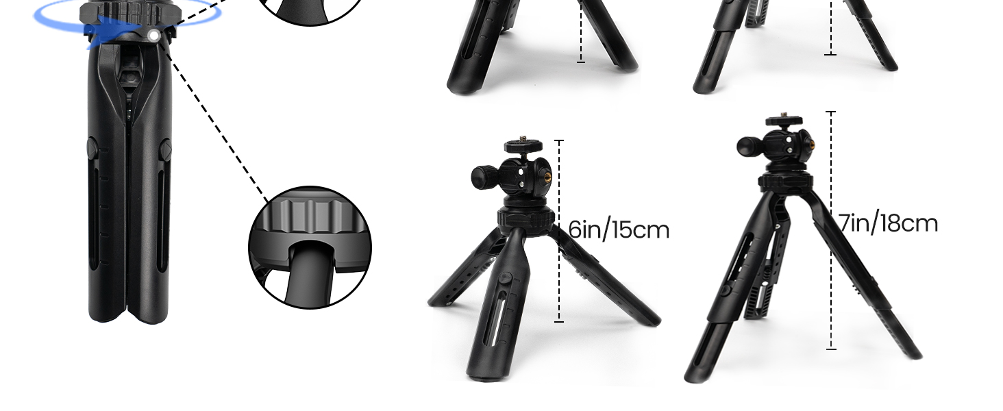 Includes adjustable height sweeping legs