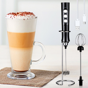 foam maker coffee whisk frother rechargable latte frother foam maker for coffee