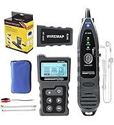 NOYAFA NF-8209 Network Cable Tester ethernet Tester with PoE NCV Multi-Function line Tracker LAN ...