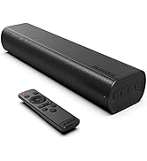 Sound Bars for TV 16-inch, Cinematic TV Sound Bar with Impactful Bass, Bluetooth Soundbar for TV ...
