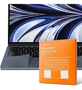 UPPERCASE Premium Palm Rest Protector Skin Cover Set Compatible with 2022 2024 MacBook Air 13" wi...