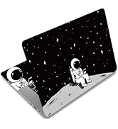 SUPERDANT Laptop Skin Sticker Lunar Astronaut Laptop Decals Personalized Universal Notebook Compu...